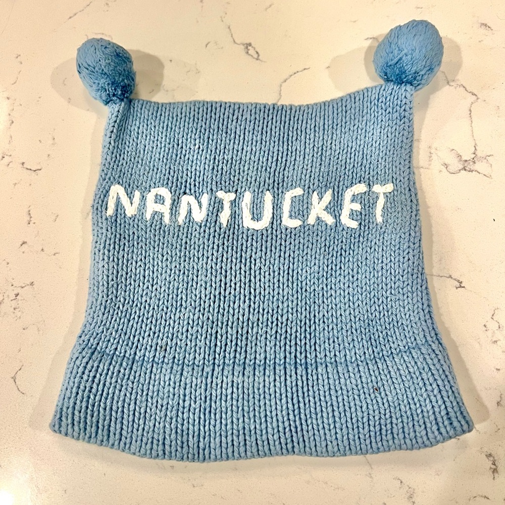 Claver Sweaters Nantucket Blue Toddler’s Beanie Like-New